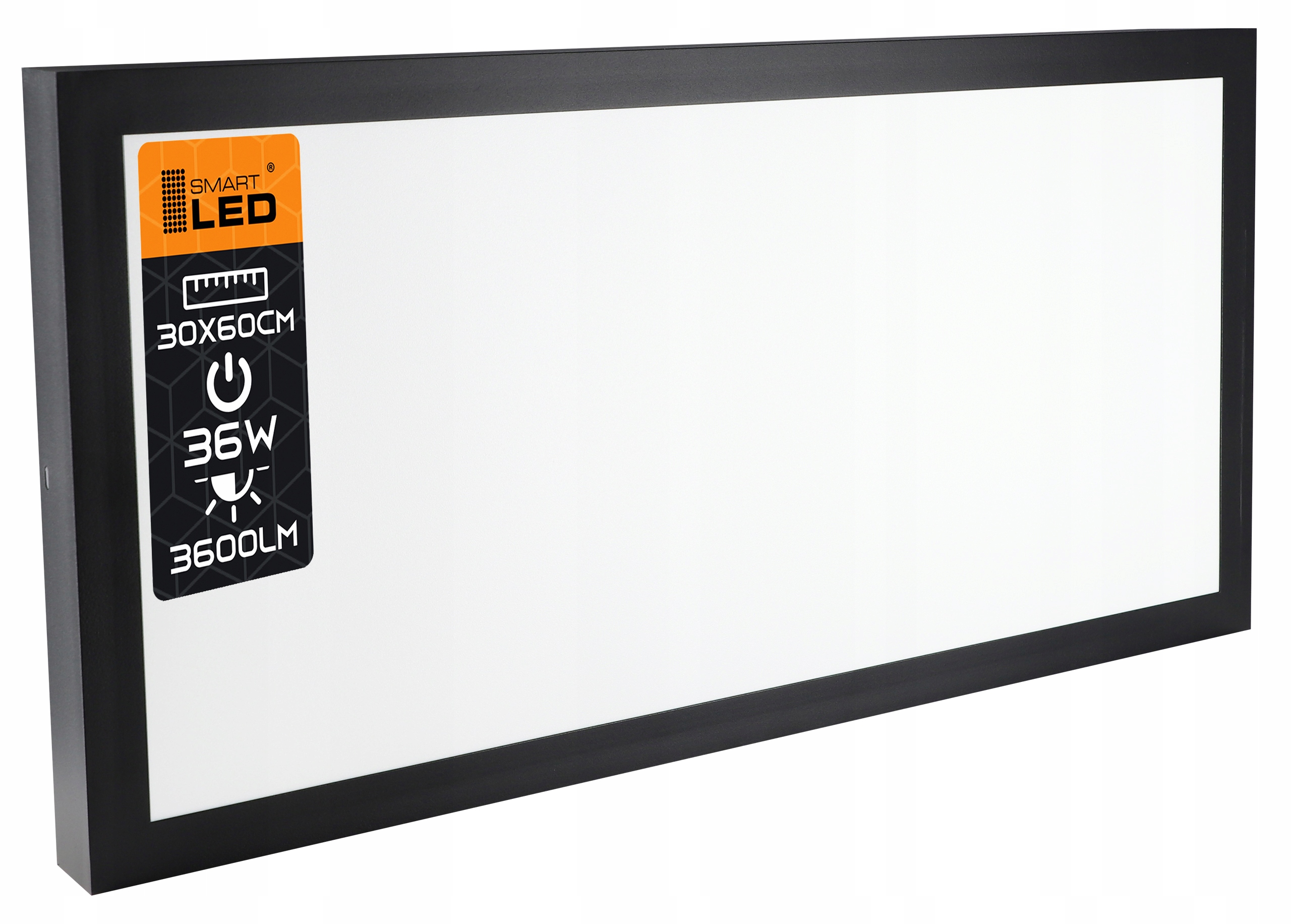 Panel Led natynkowy plafon sufitowy 30x60 cm 36W lampa sufitowa ledowa