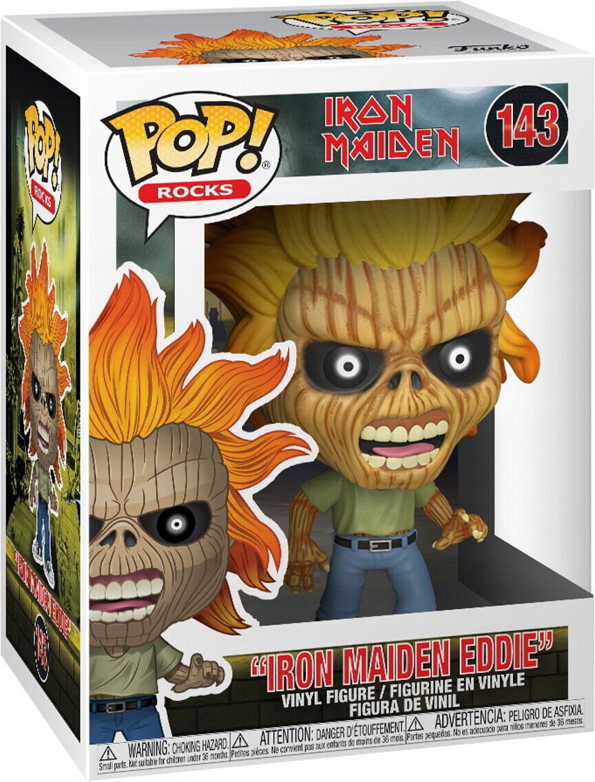 Oryginalna Figurka Funko Pop Vinyl Rocks: Iron Maiden Eddie 143