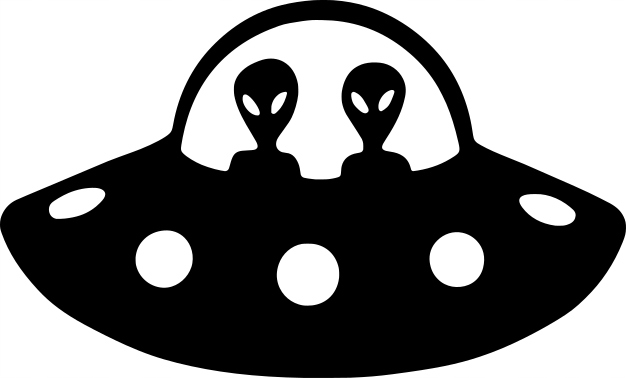 

Naklejka Obcy Ufo Alien 14 X 23,2 CM