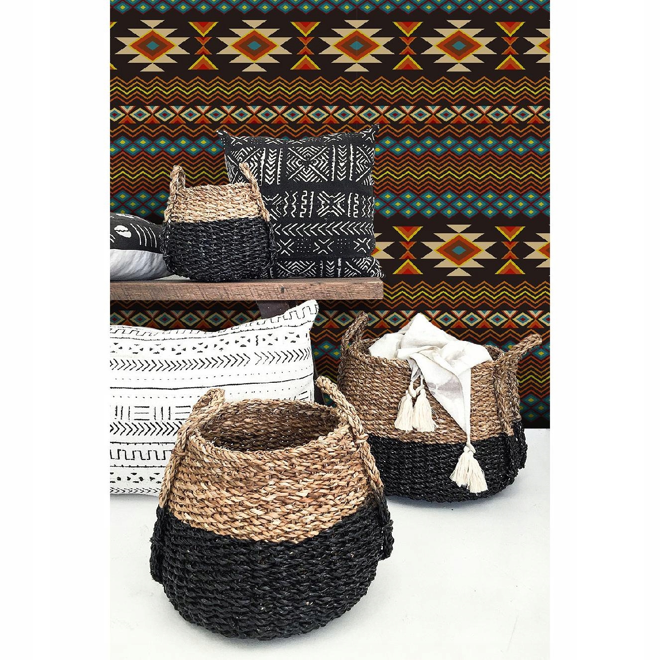 

Flizelina tapeta ścienna Etniczny wzór 416x254 cm