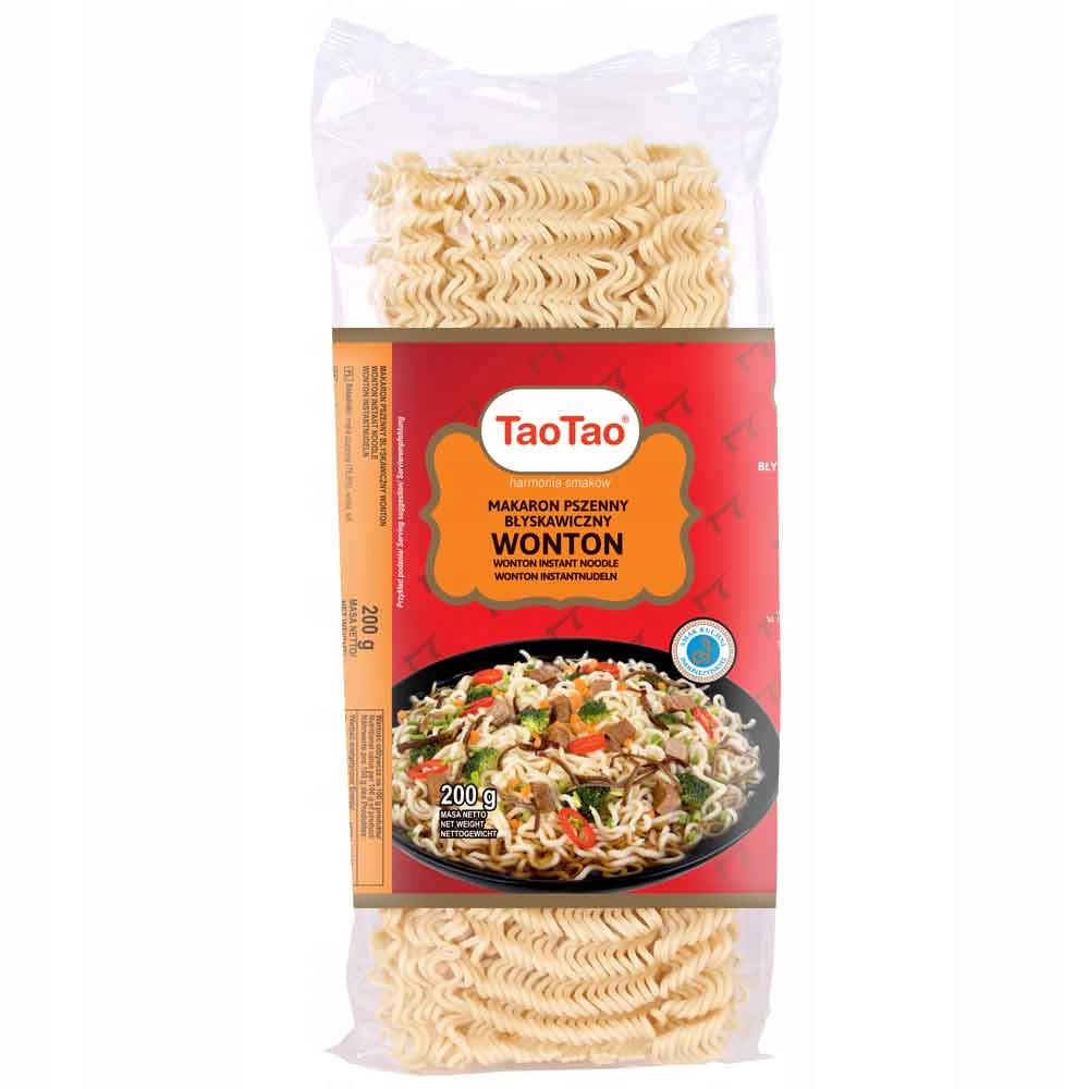 

Makaron błyskawiczny Wonton Tao Tao 200 g