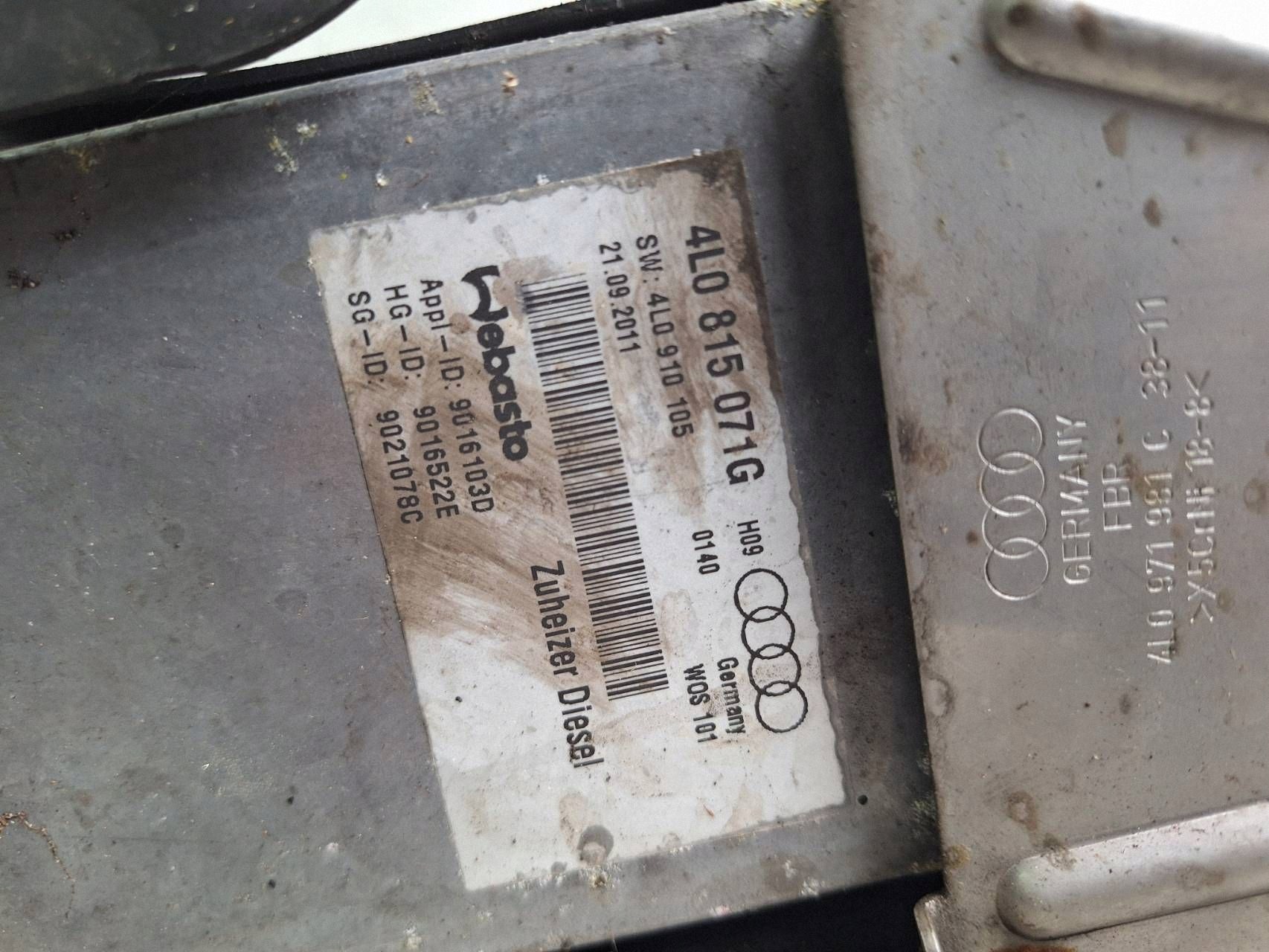 AUDI Q7 4L LIFT 09-14 WEBASTO 4L0815071G