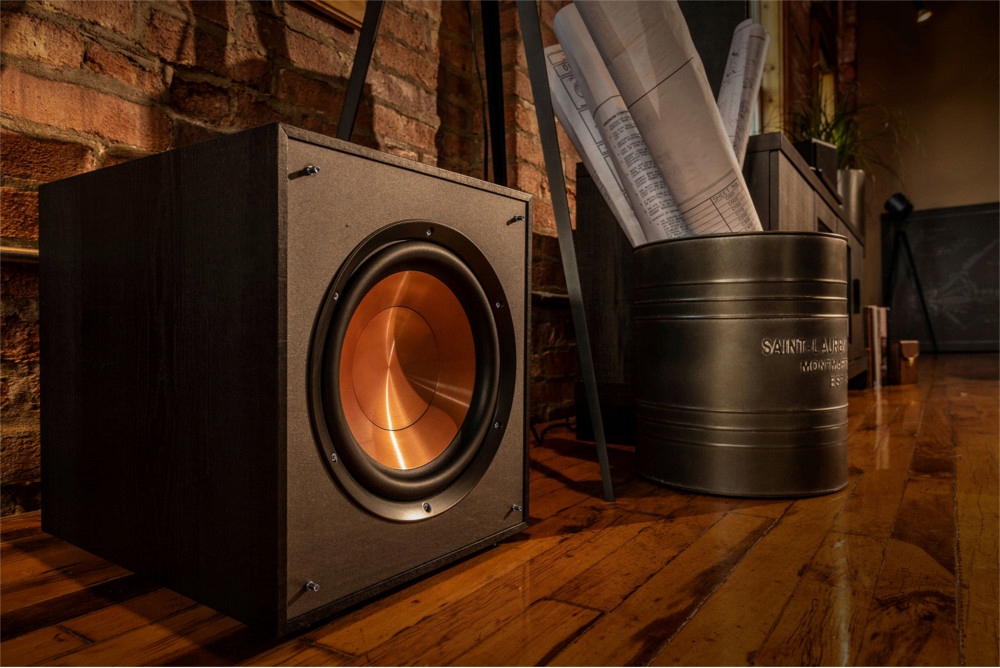 Klipsch R-100SW Subwoofer aktywny + Gratis kabel Digital D-RR15 1,5m Kolor czarny