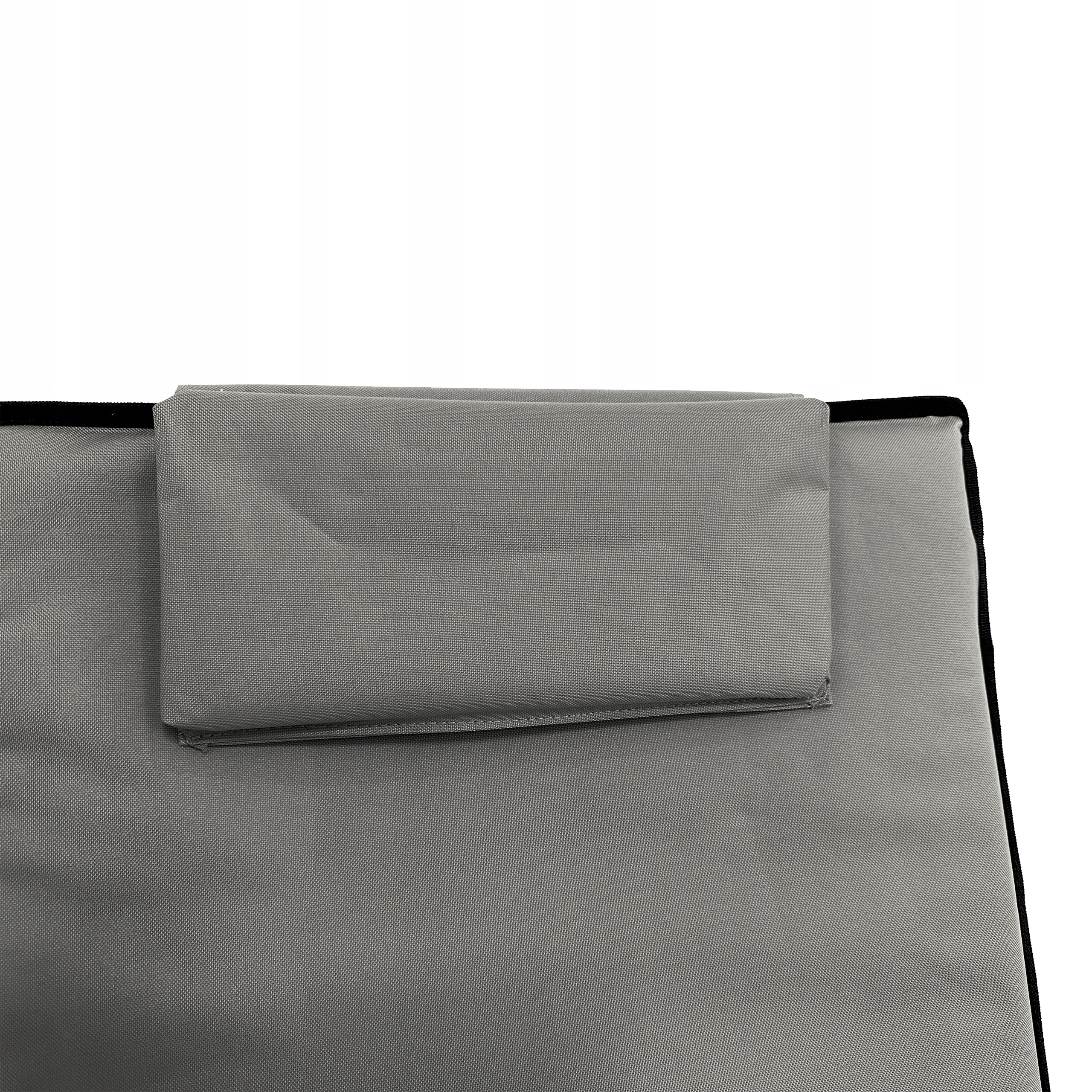 MATA PLAŻOWA SKŁADANA Z OPARCIEM LEŻAK PLAŻOWY + PODUSZKA MP100 SZARA Marka Kontrast