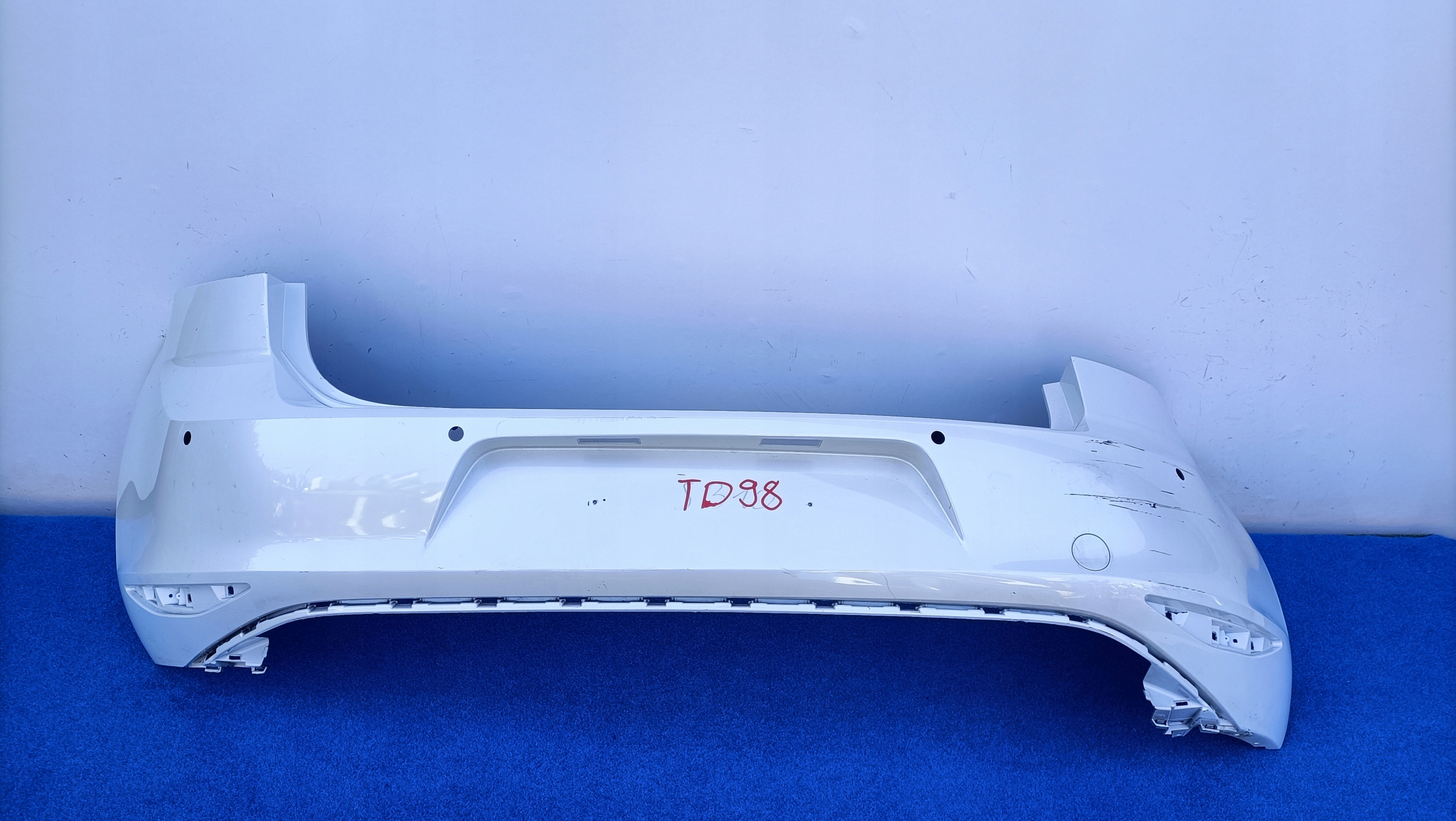 VW GOLF 7 VII HB 5G6 bumper rear part 4XPDC 5G6807421 TD98