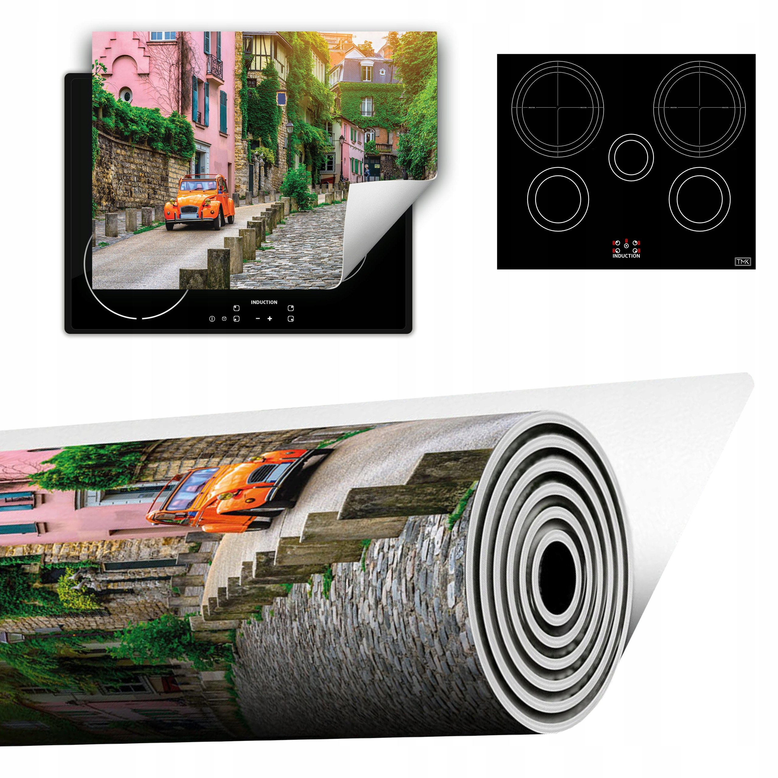 Vinylová Podložka Do Kuchyně Více Místa 70x52 ulice – město