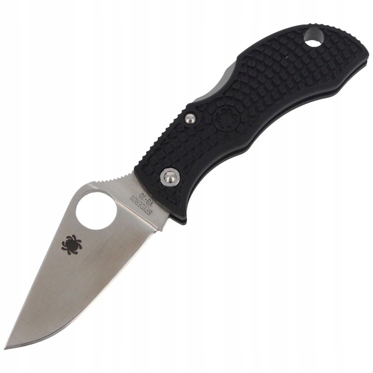 Nůž Folder Edc Spyderco Manbug Lightweight Frn Black Plain VG-10