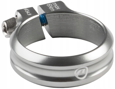 Zacisk Sztycy Obejma Accent Exe Low 34,9 mm Szara Anodowana