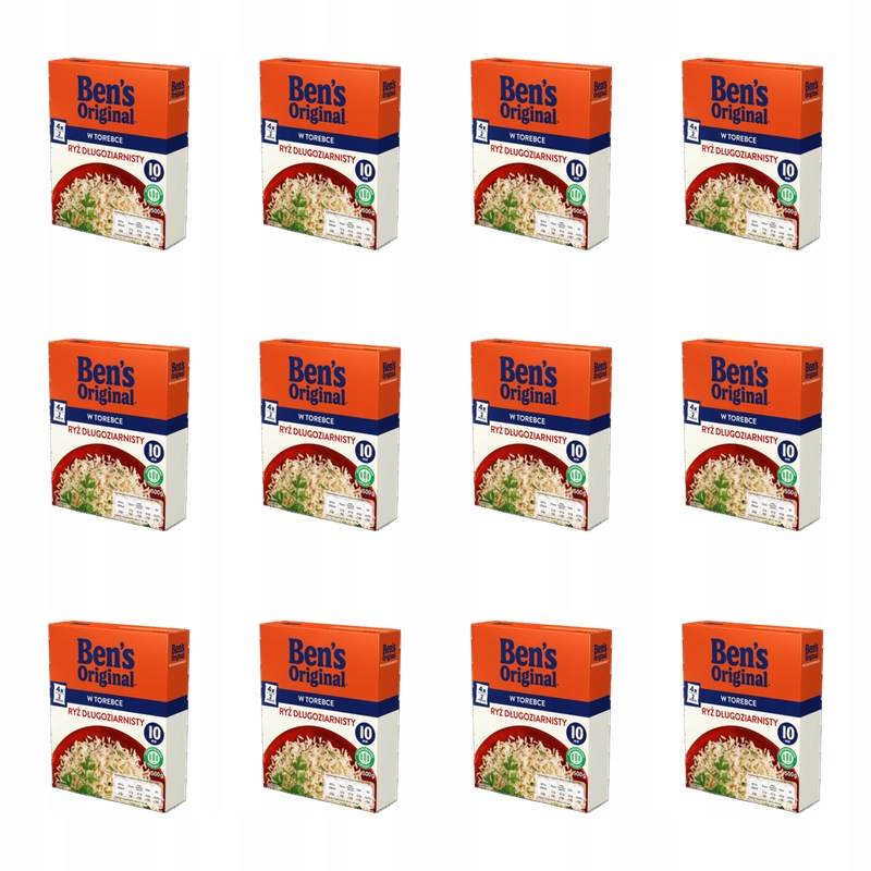 Ben's Rýže dlouhozrnná parboiled 500 g X12
