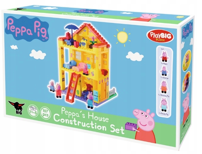 

Big Klocki Świnka Peppa Rezydencja 57078