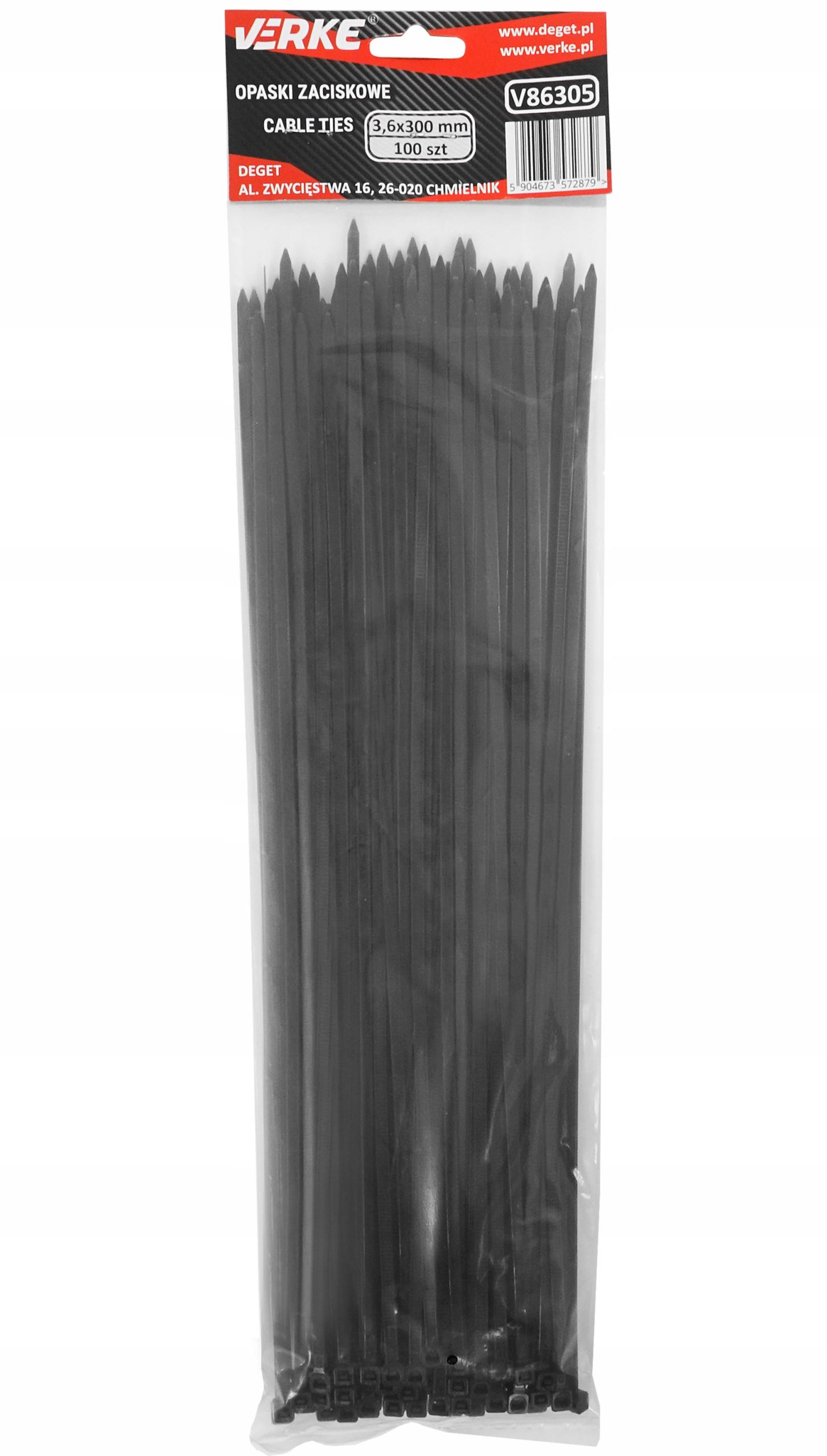 OPASKI ZACISKOWE KABLOWE TRYTKI TRYTYTKI 3,6x300mm ZESTAW TRYTEK TRYTYTEK EAN (GTIN) 5904673572879