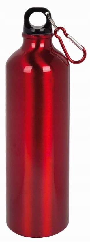 

Bidon aluminiowy karabińczyk 0,75L turystyczny