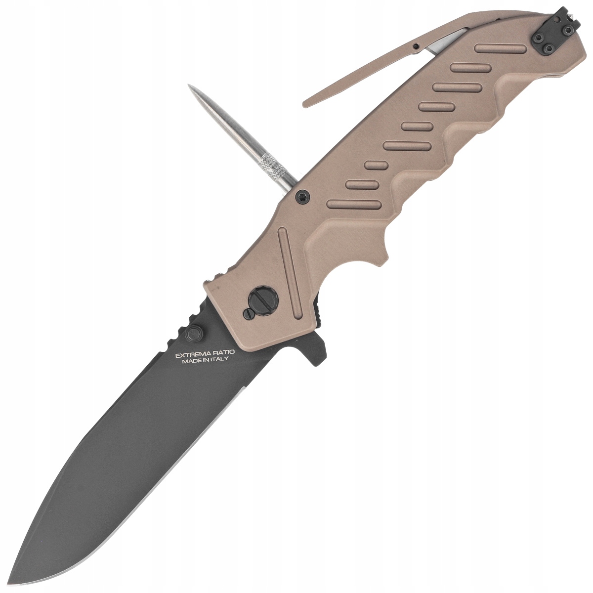 Nůž Edc Extrema Ratio Glauca G1 Tactical Mud Aluminium, Black N690