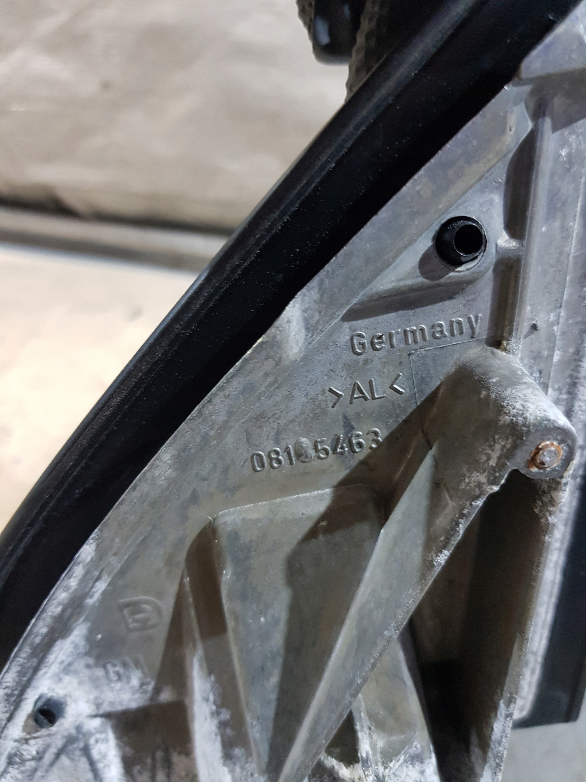 OPEL OMEGA B right mirror 5PIN KOD LAKIERU Z147