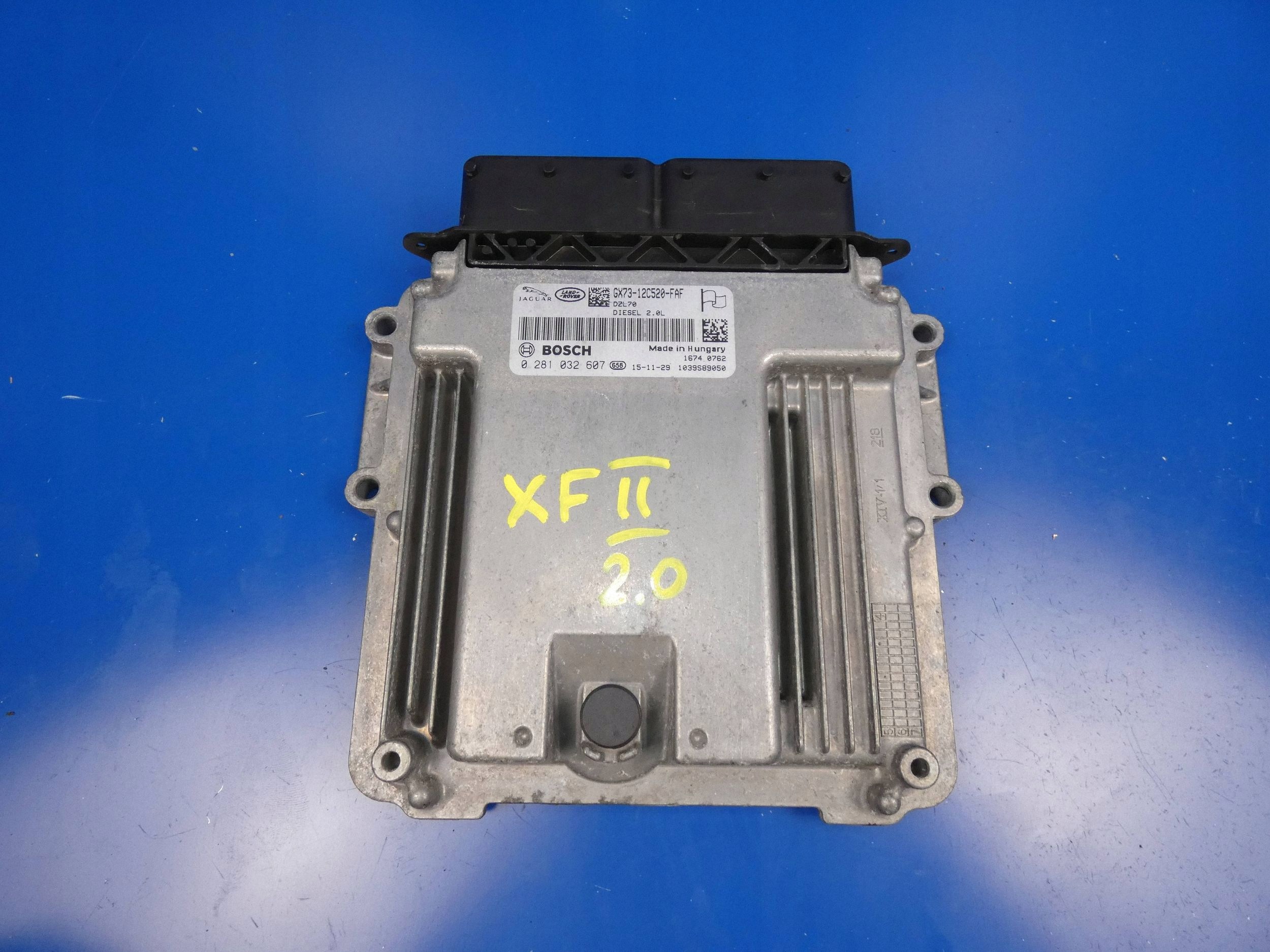 JAGUAR XF II X260 XE X760 computer control unit of the engine