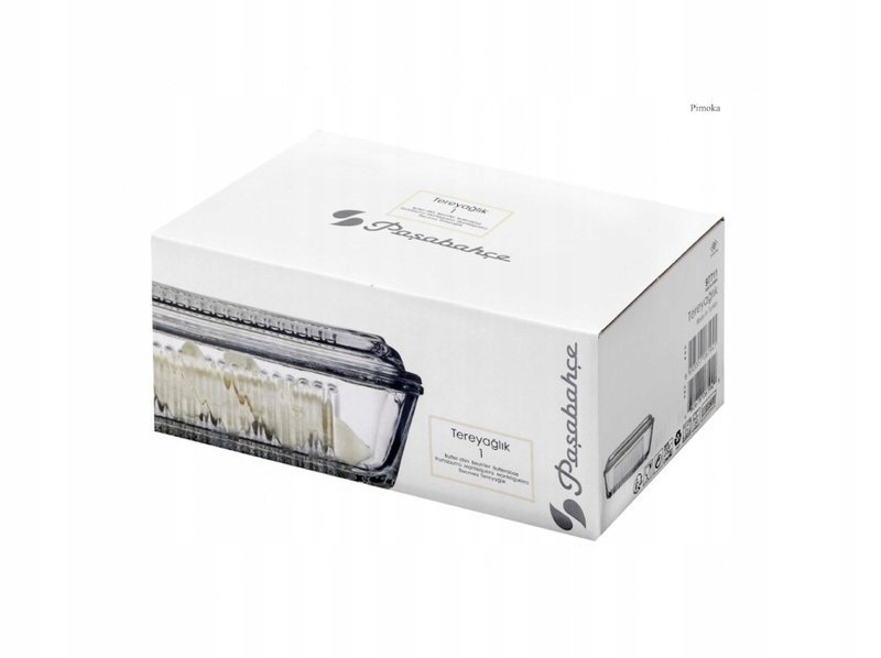 Maselniczka szklana pojemink z pokrywką Linia Frigo