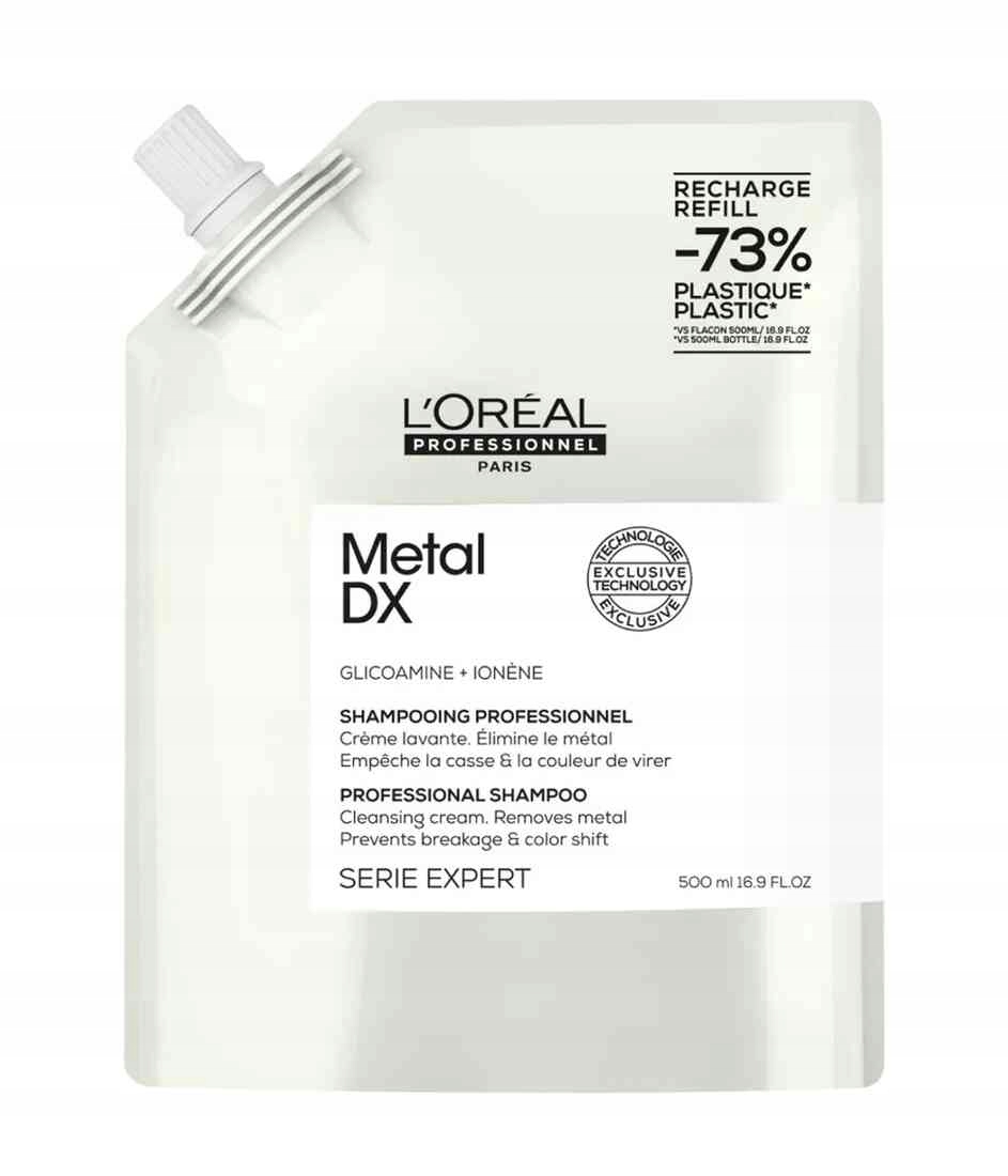 Loreal Professionnel Metal Detox Šampon na vlasy Refill 500 ml