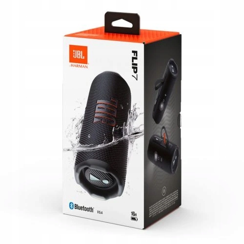 Jbl Flip 7 Bluetooth Wireless Speaker Black Eu
