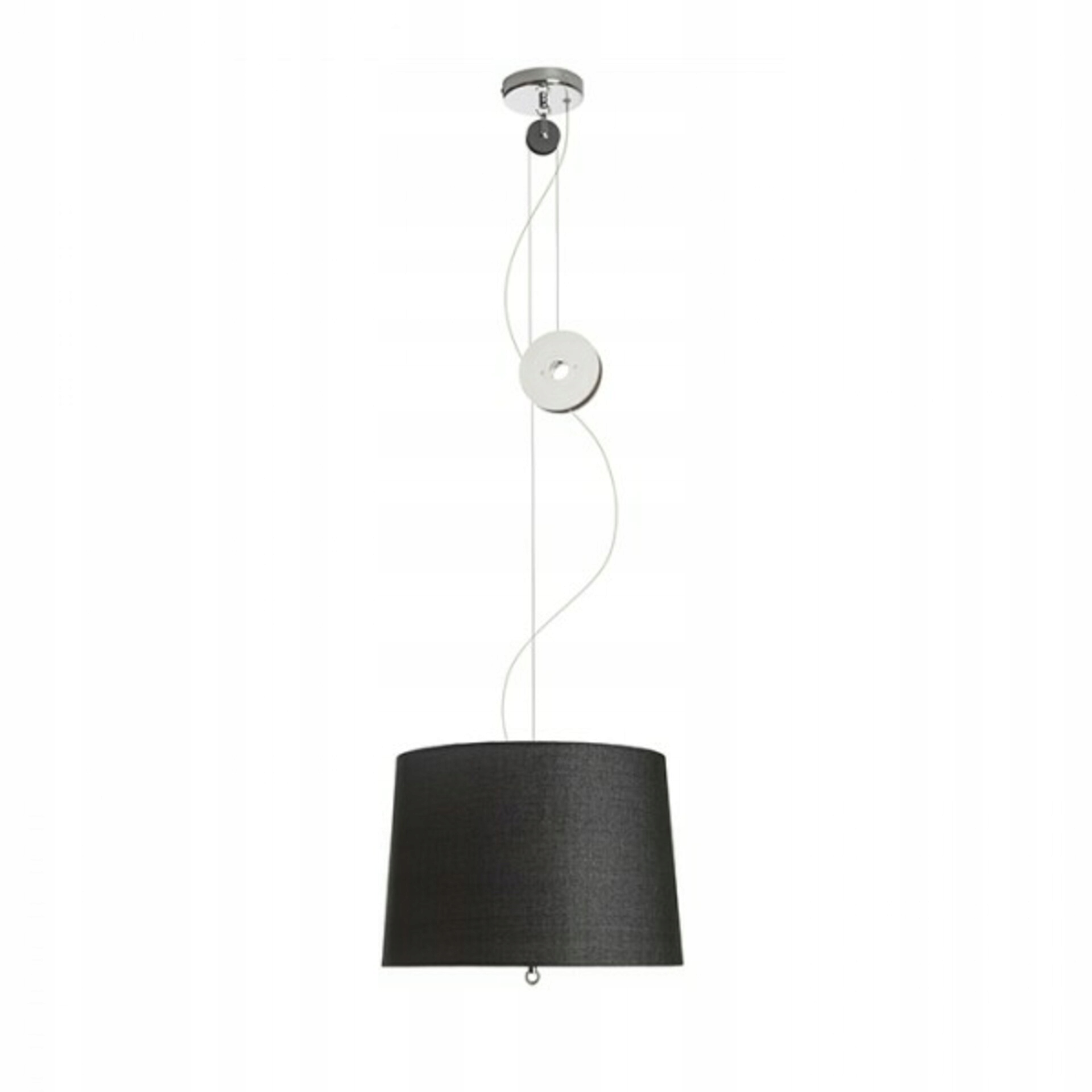 Rendl Levita závesná lampa čierny chróm sťahovací E27 42W 230V