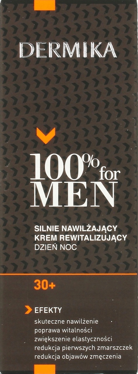 Dermika 100 For Men Revitalizační A Silně Hydratační Pleťový Krém 50 ML