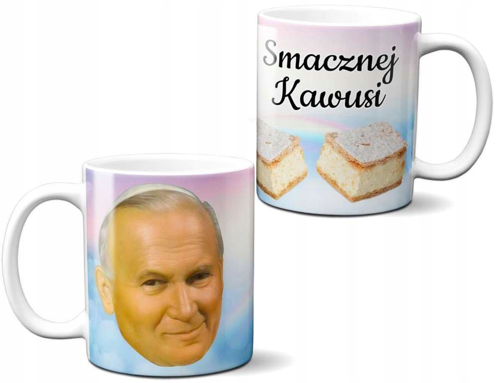 

Kubek Jan Paweł 2 JP2 Smacznej +imię