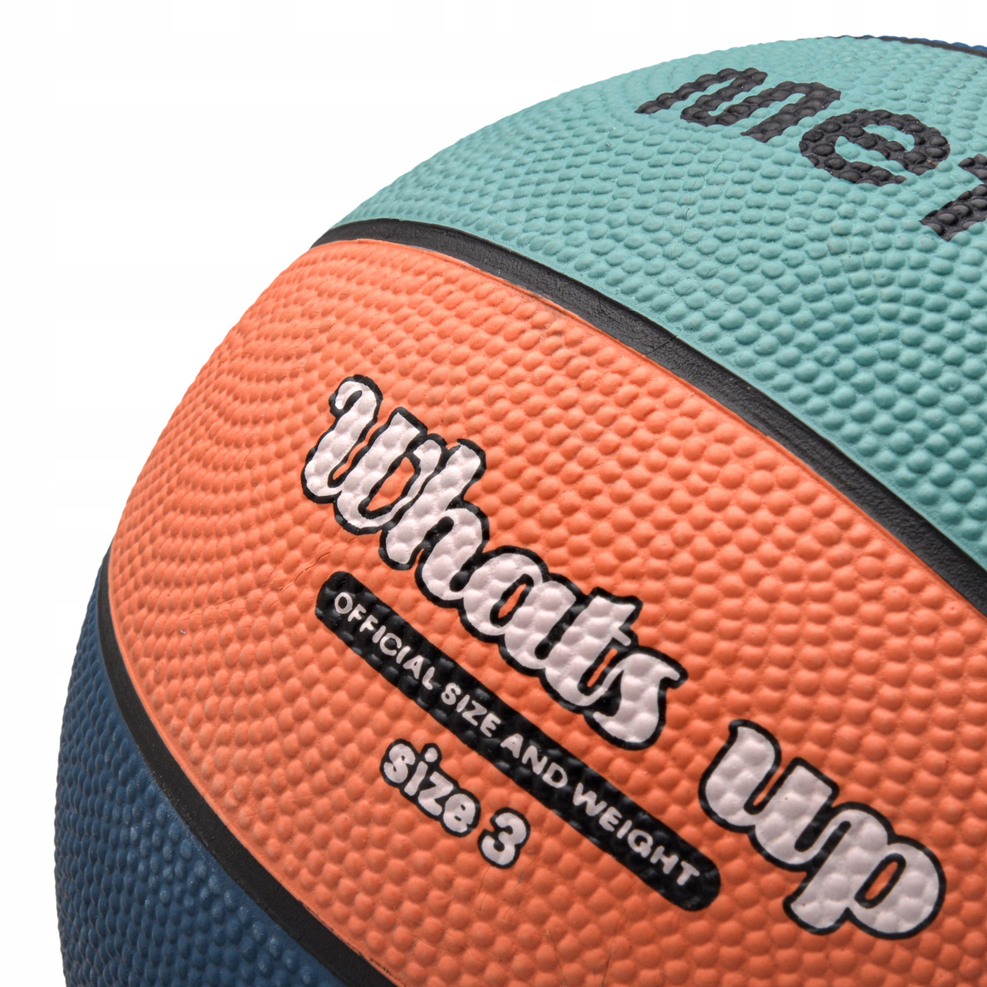 PIŁKA KOSZOWA DO KOSZYKÓWKI METEOR WHAT'S UP #3 dla dzieci do 8 lat Model What's up