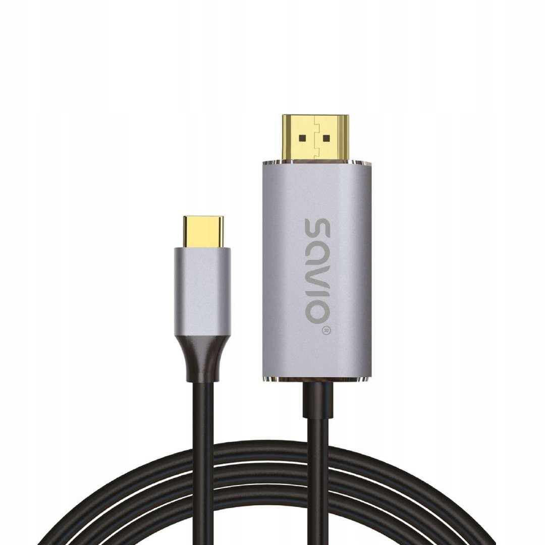 

Kabel Usb- C v3.1 do Hdmi 2.0B, 1m, srebrno,,