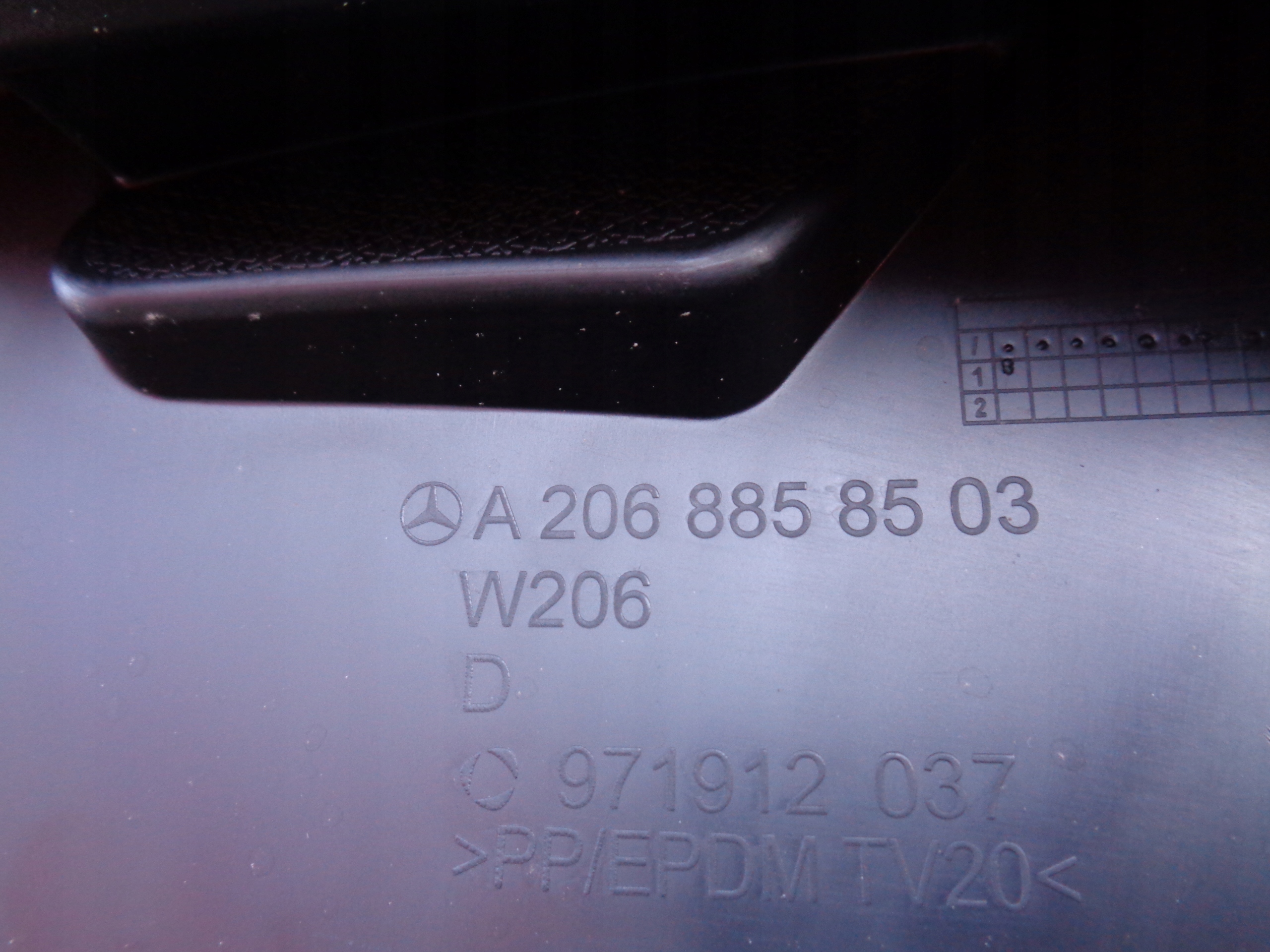 Traversa Paraurti inferiore MERCEDES C-KLASA W206 21