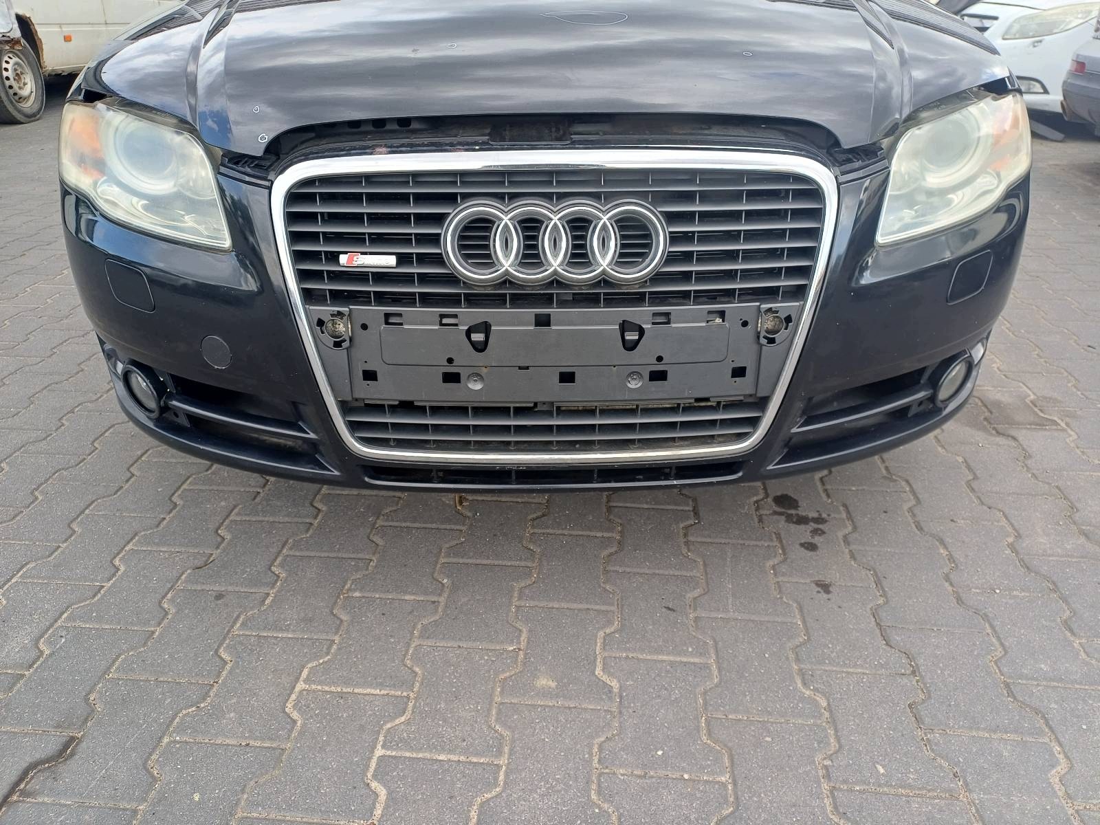 complete front bonnet bumper light fender AUDI A4 B7 LZ9Y
