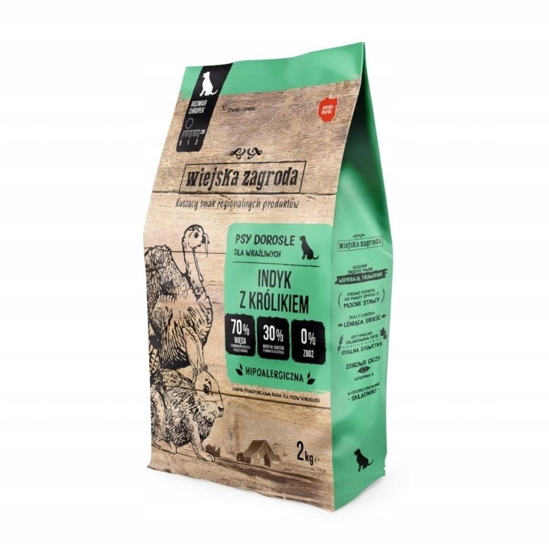 Levně Wiejska Zagroda Krůta s králíkem 2 kg