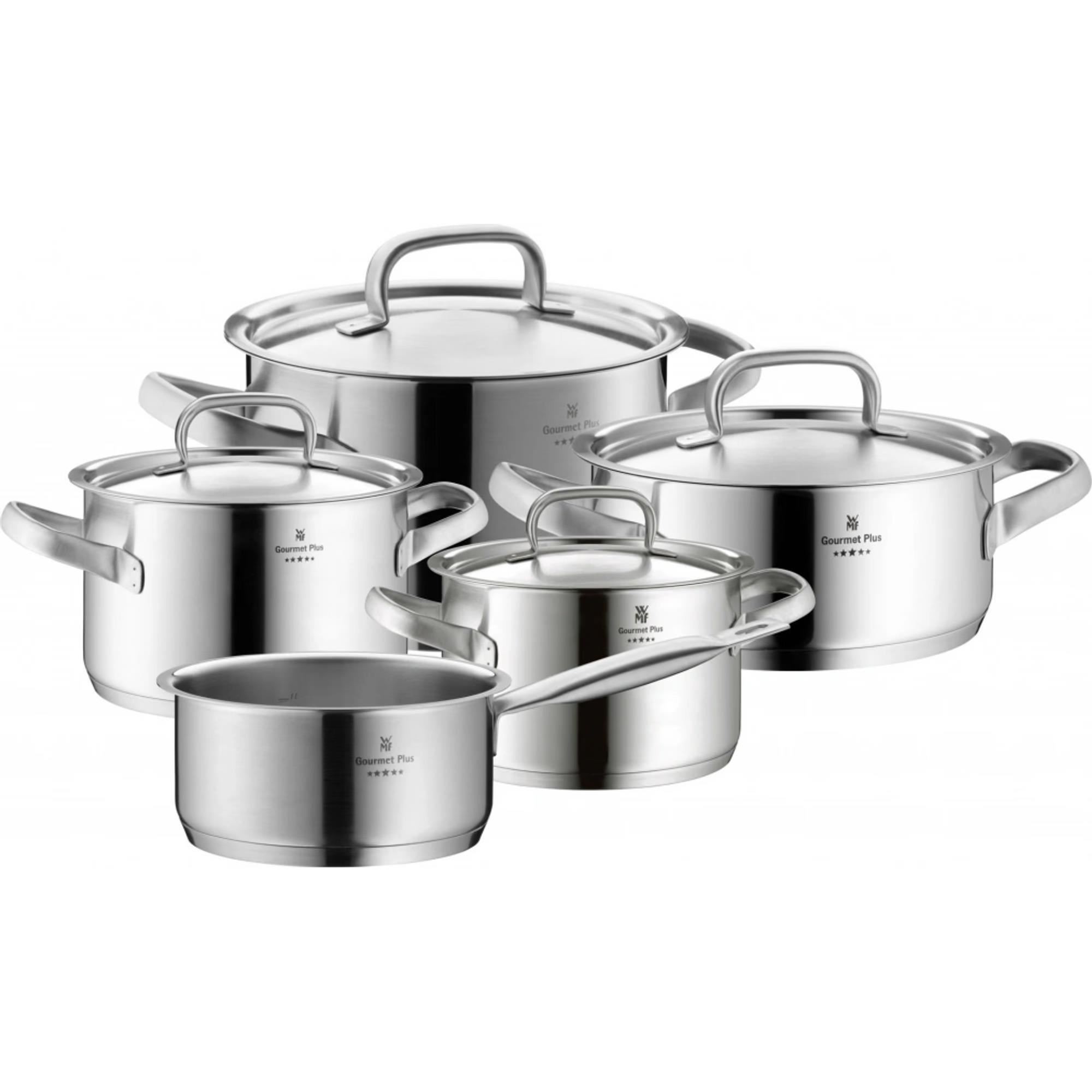 Súprava hrncov Wmf Gourmet Plus nerezová oceľ 9 ks