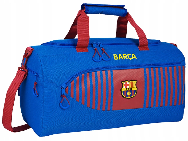 Fc Barcelona Torba Sportowa Podróżna Turystyczna Paski