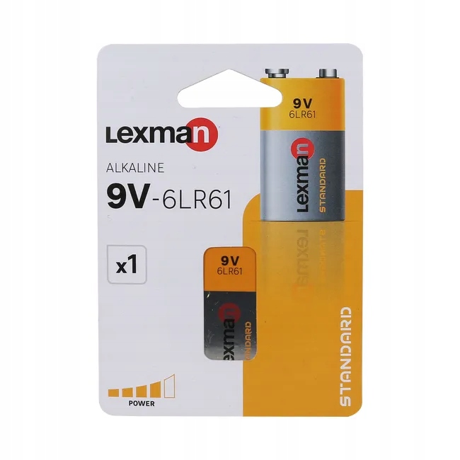 Bateria Alk Lexman L1 6 lr61 9V 1 szt