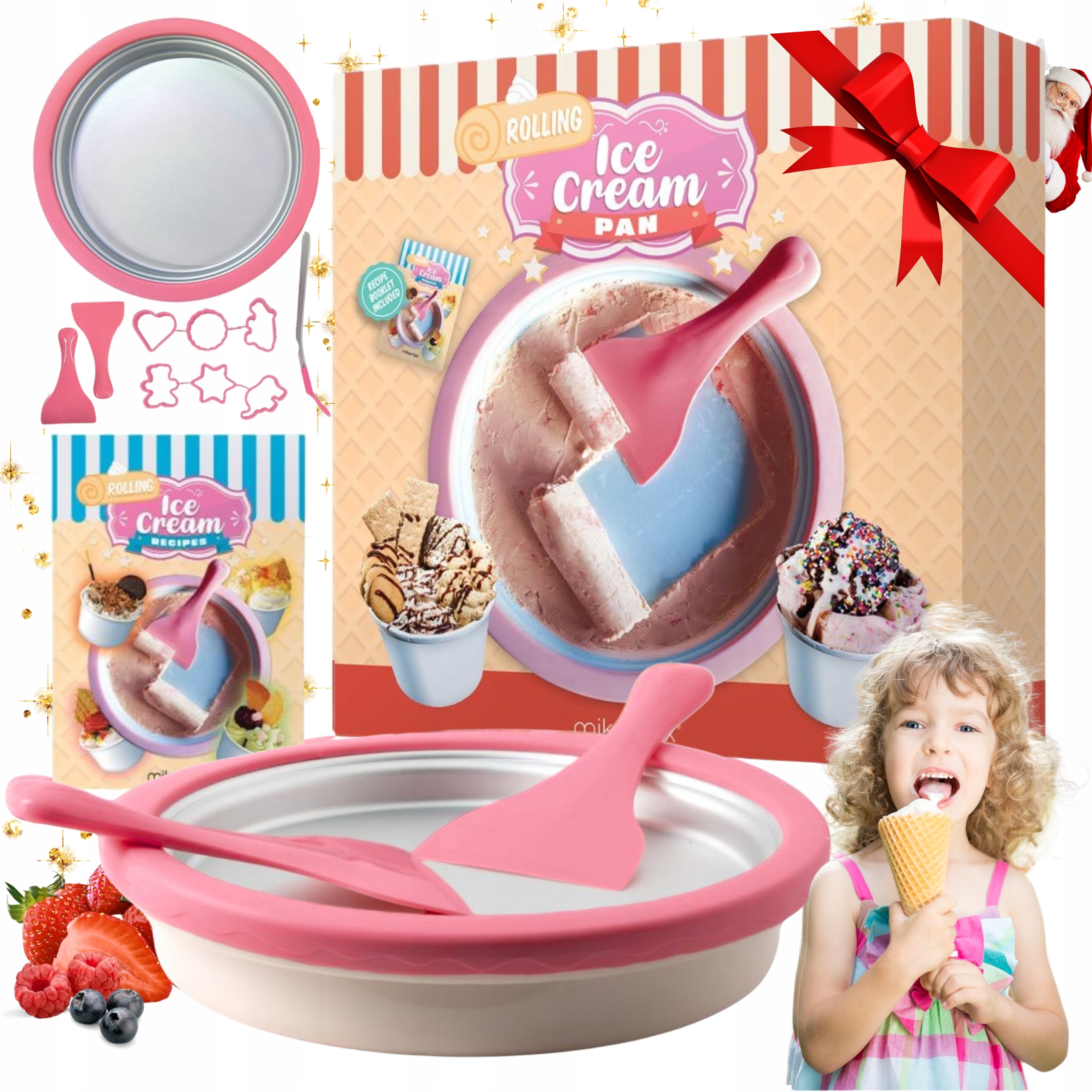 Stroj na thajskou zmrzlinu Dárek k Vánocům pro dítě Formičky Špachtle