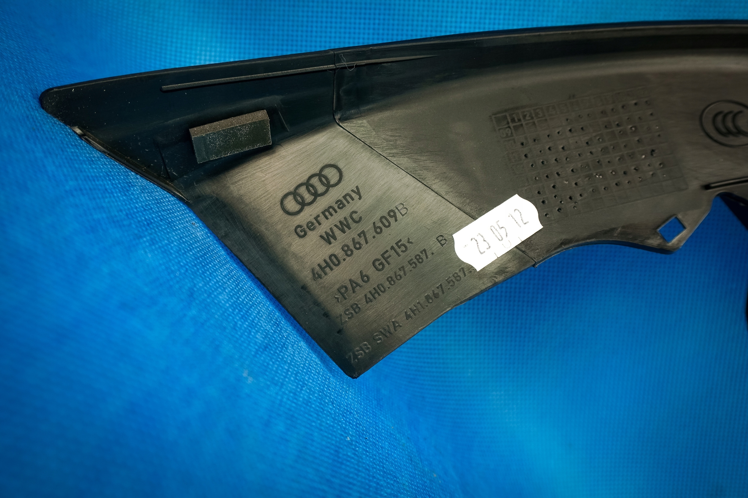 Blende Abdeckung ramki Tür Audi A8 S8 4H 4H0867609B