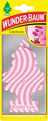 WUNDER BAUM CHOINKA ZAPACH DO AUTA 3X BUBBLE GUM EAN (GTIN) 7612720201563