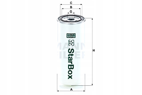 FILTR OLEJU BOGE MANN-FILTER Marka Mann-Filter