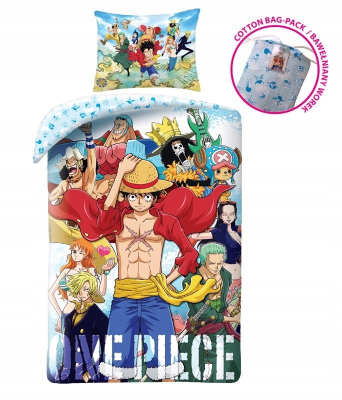 

Pościel Bawełniana 140 X 200 Manga Anime One Piece