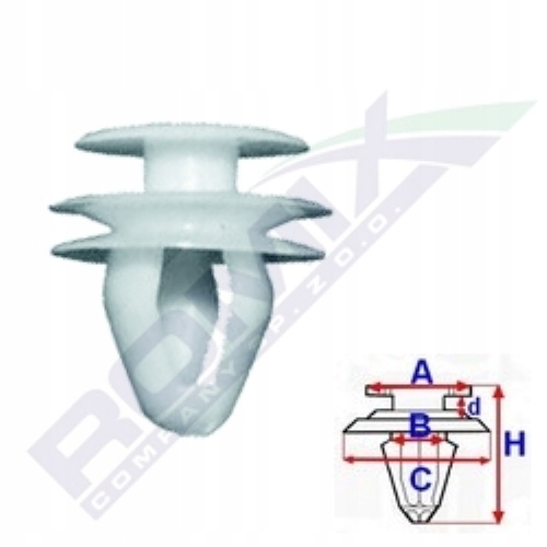 SPINKA TAPICERKI DRZWI do TOYOTA Avensis Carina Producent części Romix
