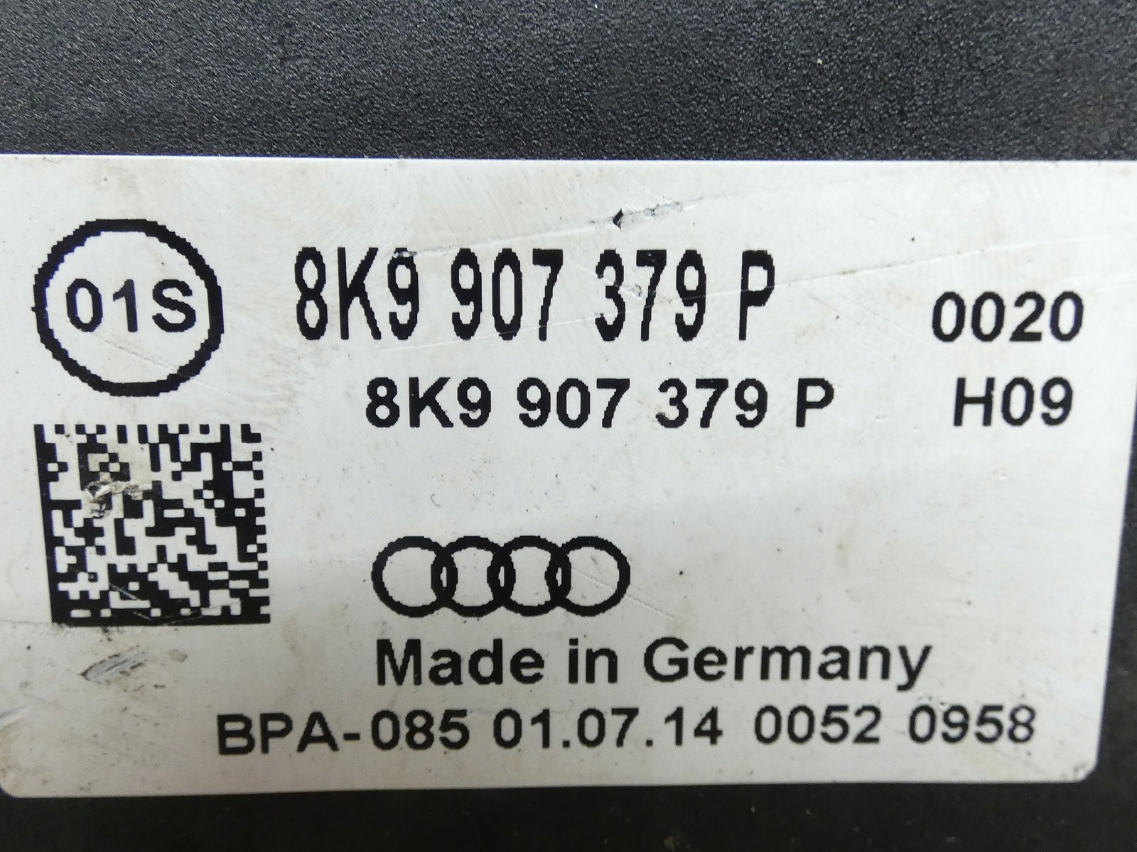 brake booster control unit ABS ESP AUDI A4 B8 QUATTRO 2.0 TDI 8K9907379P