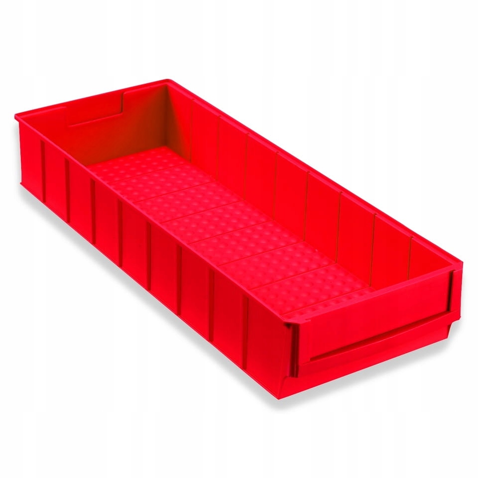 

Pojemnik magazynowy czerwony- 500x185x81 mm