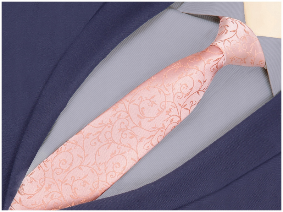 POSZETKA + KRAWAT Wypustka Butonierka GREG k143 Materiał dominujący mikrofibra (mikrofaza)