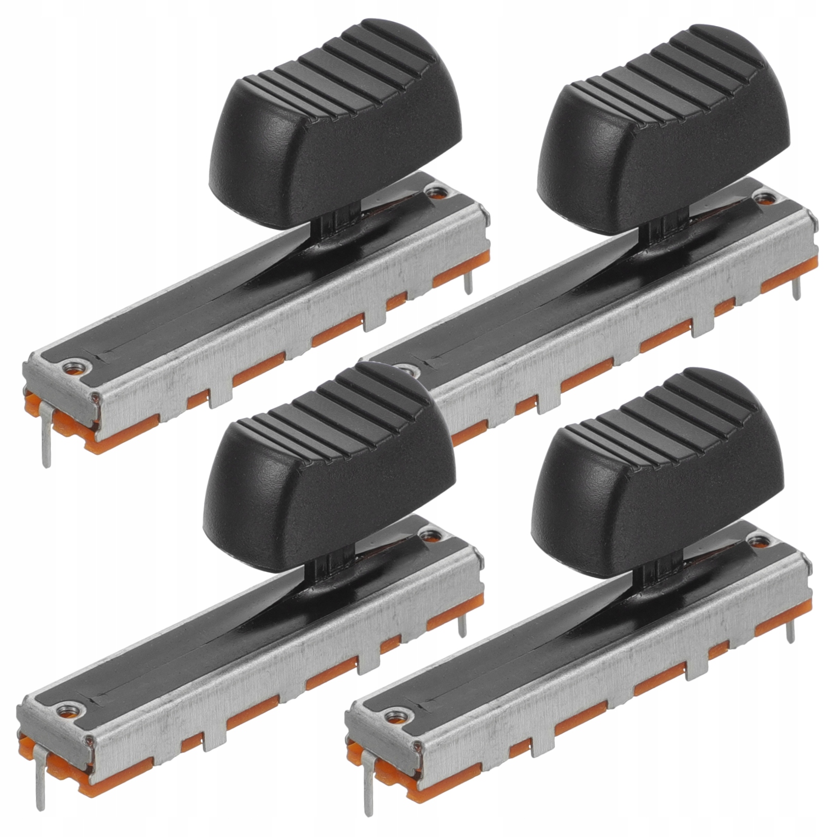 4 SZT. POTENCJOMETRY ŚLIZGOWE POTENCJOMETRY LINIOWE