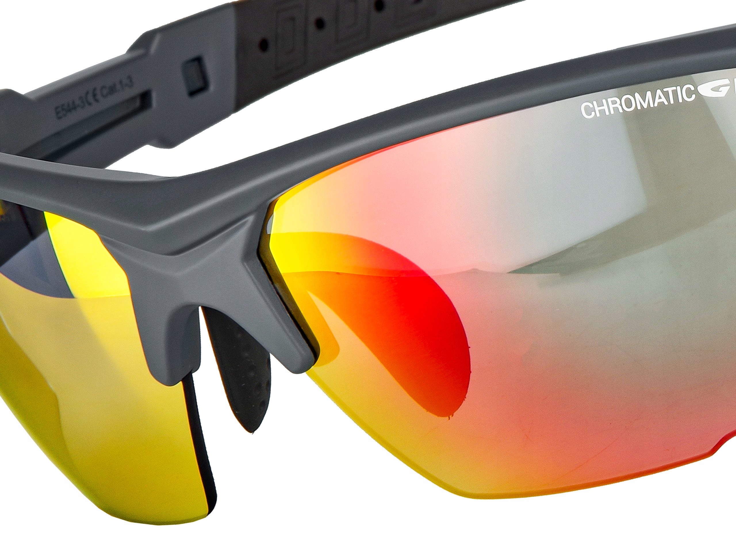 OKULARY ROWEROWE SPORTOWE GOG STENO C E544-3 Z FOTOCHROMEM Kolor soczewek różowe i czerwone