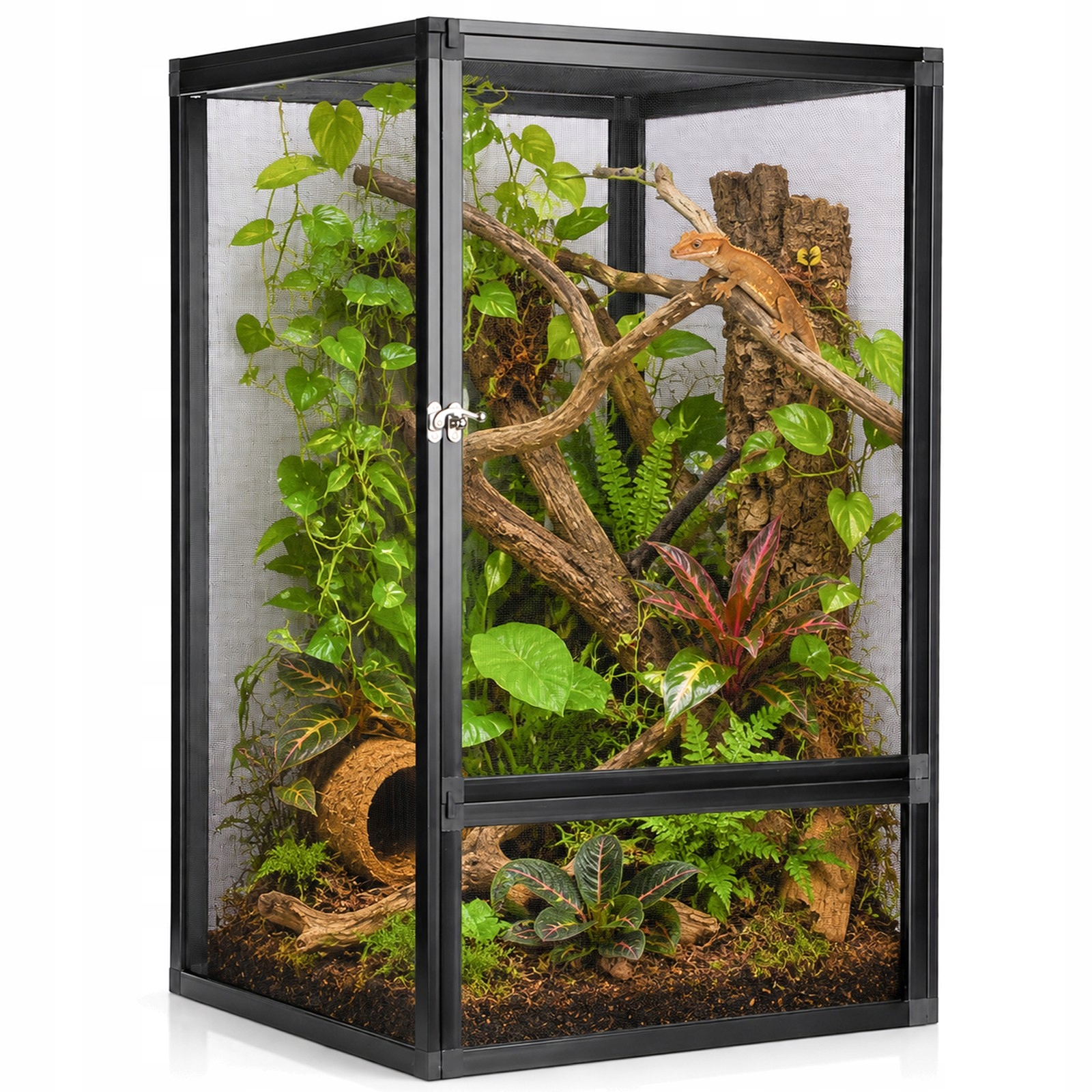 Terrario Nexframe S-Line 45x45x80 – síťované terárium