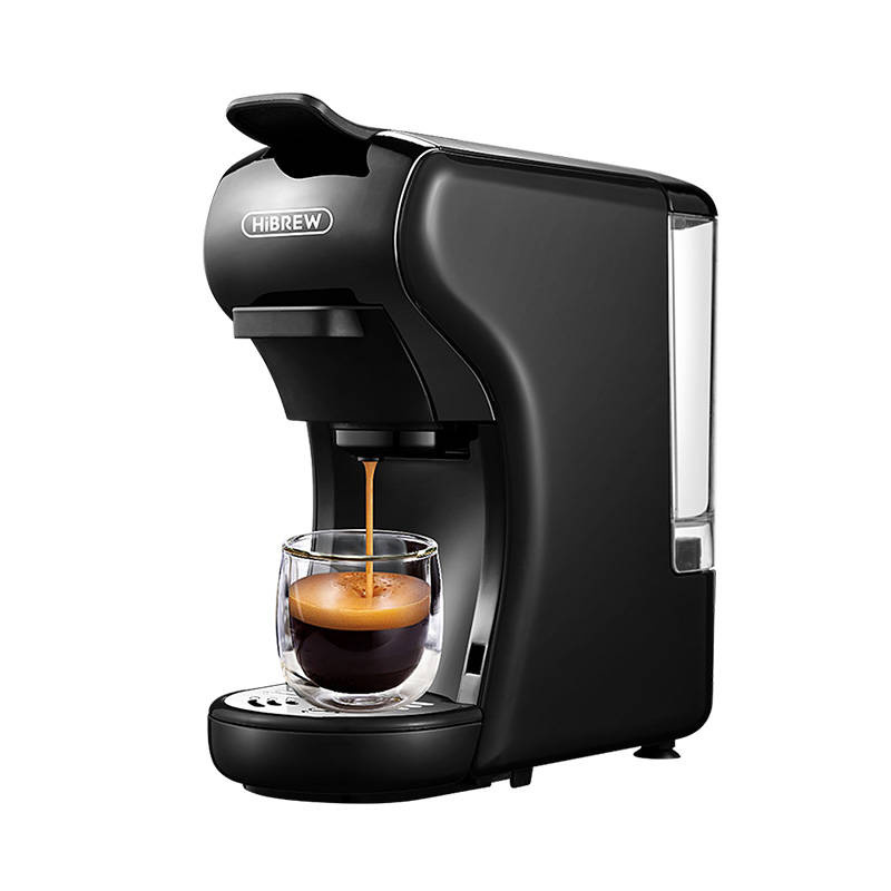 Hibrew Kávovar Na Kapsuly 3V1 Pre Kávu H1A 1450W S Funkciou Mletia Zŕn