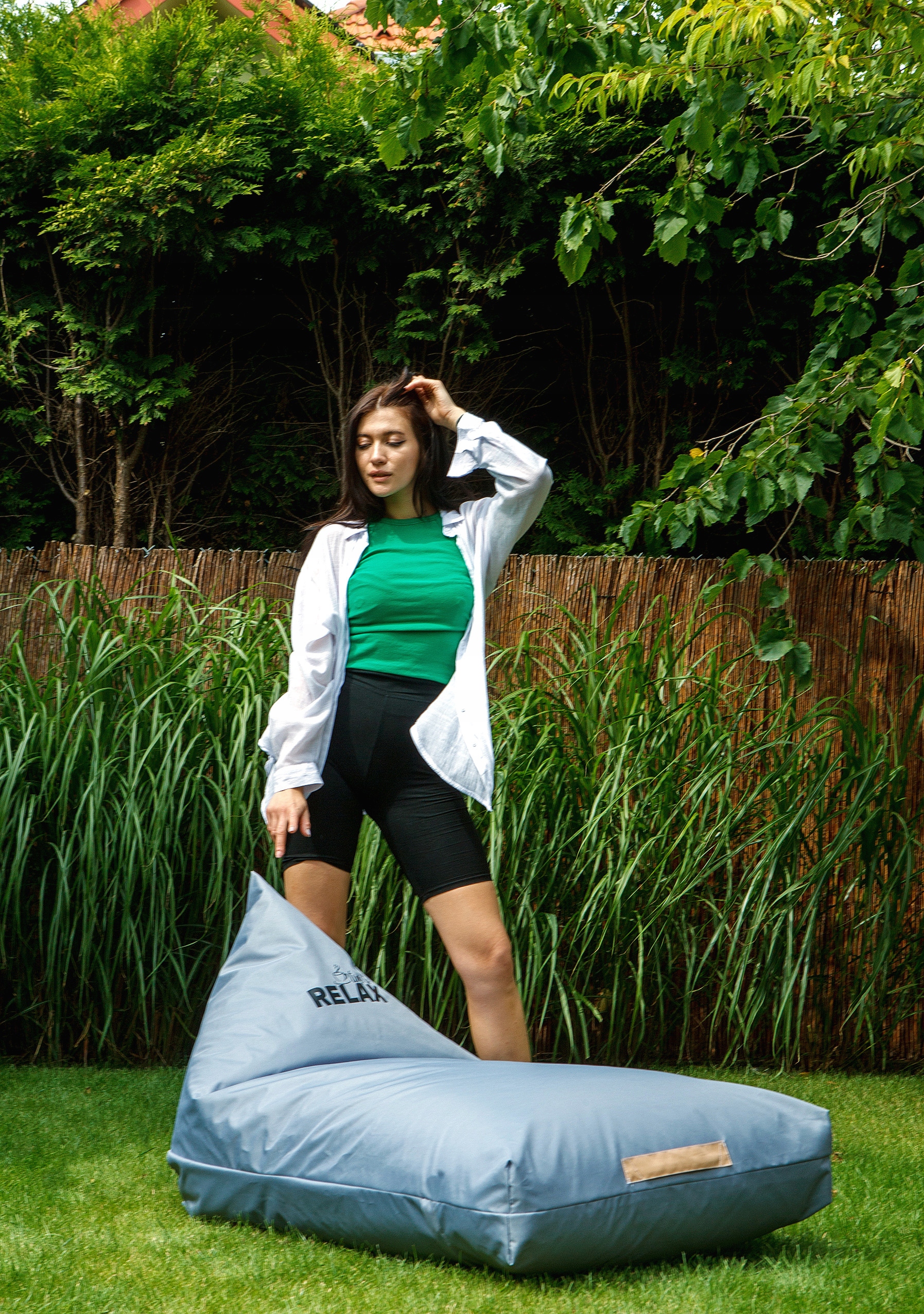 Pufa SOFA sako leżak na taras balkon 160x100 3XL Typ worek