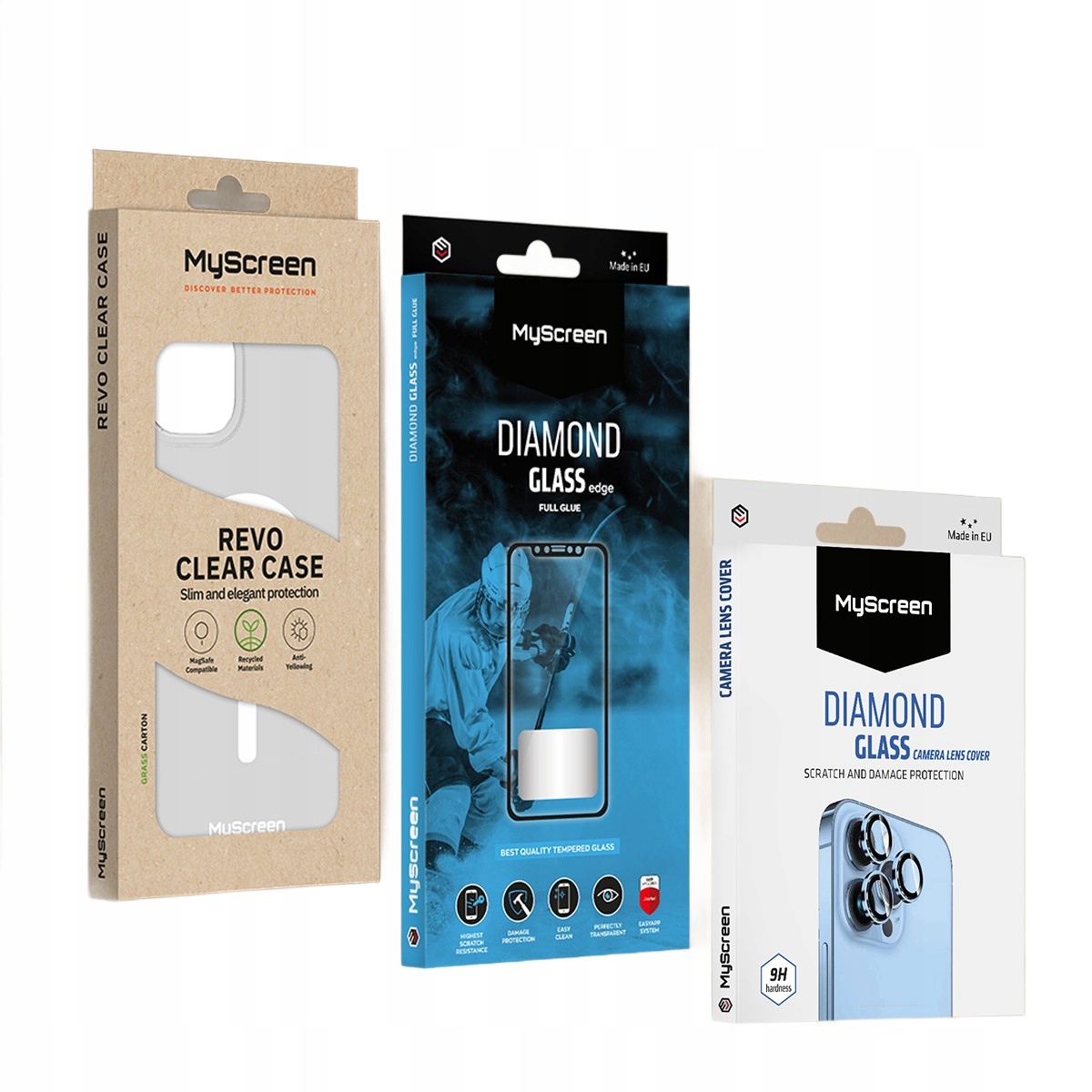 Sada tvrzené sklo pro iPhone 16 Plus, displej a fotoaparát pouzdro, kompletní ochrana