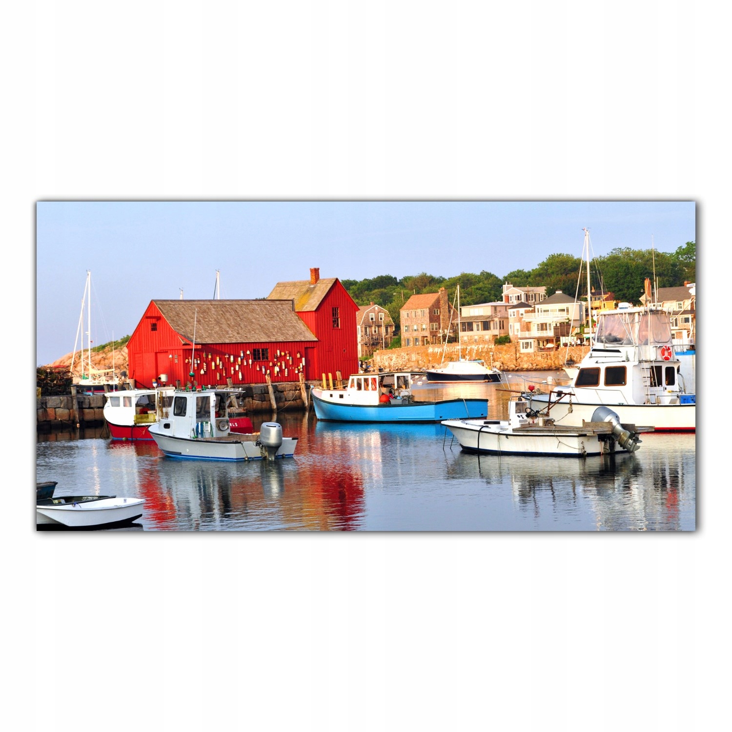 

Obraz na szkle Foto Statki Przystań Port 120x60