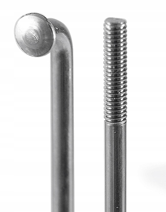 18 szt. Szprych Sapim Leader 2,3 mm stal. + nyple Marka Sapim